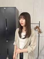アトレ 福岡大名店(attrait)&nbsp;ツヤのあるブラウンロング×上品な大人っぽさ