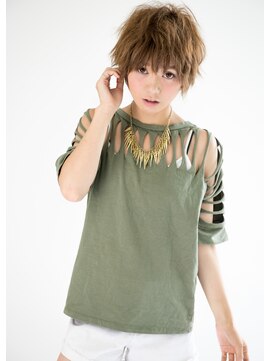 オーガスト ヘア ネイル(AUGUST hair nail) くしゃっともみ込むだけ!カジュアルショート 横浜