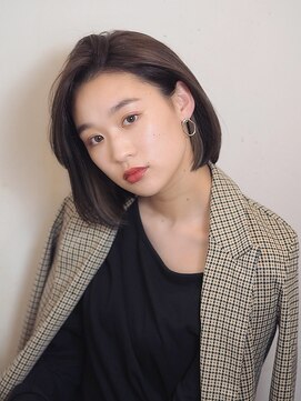 グロッシー(GLOSSY) インナーカラーボブ