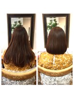 ミーノ(mｉｅｎｏ)&nbsp;小顔◎艶サラミディ♪ブラウンベージュ