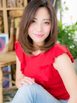 カバーヘア ブリス 大宮西口(COVER HAIR bliss)&nbsp;インナーカラーの大人かわいい小顔ミディc3大宮20代30代40代!