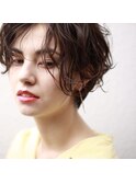 【W-ワット-新宿店 ヨシナリ】＊簡単スタイリングショート＊