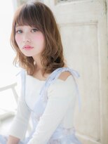 クオーレ ヘア アンジュ 水戸店(CUORE HAIR ange)&nbsp;*ange水戸*…大人可愛いくせ毛風ウェーブパーマ小顔セミディa