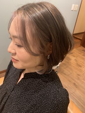 ペコリ ヘアールーム(PecoRi HAIR ROOM) ピンクベージュカラー