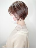 ひし形 丸み 大人ショート