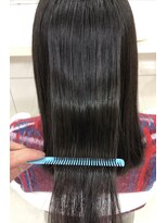 アッシュ 小岩店(Ash) 黒髪ツヤストレート