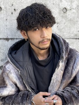 フィフス(fifth) 波打ちパーマサイドパートニュアンスマッシュ