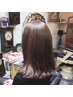 【白髪染めにも◎】リタッチカラー・シャンプーブロー　￥5500