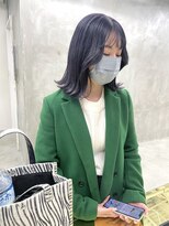 ソーコ 渋谷(SOCO) 【SUN】ラベンダーグレー ブリーチカラー ケアブリーチ