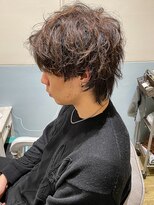 フレームプラス 御堂筋難波店(FRAME +)&nbsp;マッシュウルフ韓国ヘアマッシュツーブロックツーブロ