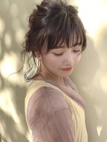 アクシス 栄店(`AXIS) AXIS立道 おくれ毛　ヘアセット