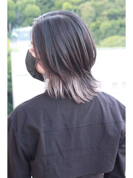 ビアージュ(Viage) #インナーカラー #インナーシルバー #シルバーカラー #ウルフ