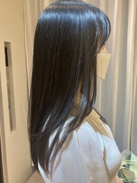 アンド ラ ブランシュ(&.La Blanche) 大人ガーリー/チョコレート/レイヤー/モードヘア/大宮