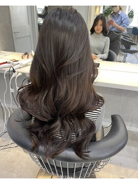 ロンドアヴァントゥス 池袋(Lond aventus) 韓国レイヤー/韓国風/ボブ/髪質改善/黒髪/ブリーチなし〔池袋〕