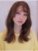 《Agu hair》リラクシーゆる巻ミディ