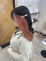 スイ(sui)&nbsp;インナーカラー ピンクベージュ　モーヴピンク