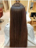 髪質改善ストレート　
