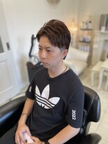 ヒロザバーバー(HIRO THE BARBER)&nbsp;横だけツーブロック　宇部市/理容室/理容院/メンズカット