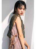 【LUZ立川】ぷつんとボブ＋アッシュブラック★New Open