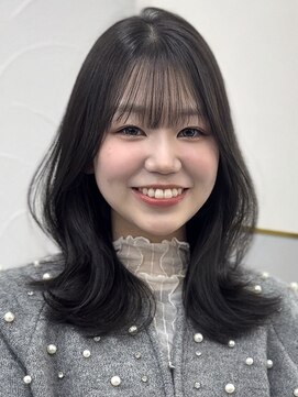 シーテメゾン(Ciete Maison) 【YUUKA】ミディアムレイヤー くびれヘア 韓国ヘア 名古屋栄