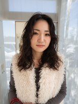 ユー トゥ イーズ(U too e's) ミディアムくせ毛風ウェーブヘア　Genta