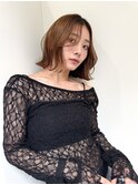 ハイライトバレイヤージュダブルカラーケアブリーチ30代40代