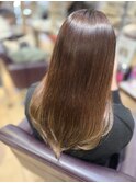 髪質改善×カラー