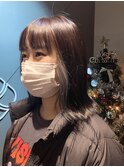シルバー×イヤリングカラー