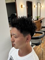 ザデイトウキョウ 表参道 青山(THE DAY TOKYO)&nbsp;スパイキーフェード/メンズカット/大人メンズ