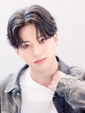 リップスヘアー 梅田(LIPPS hair) センターパートミニウルフ