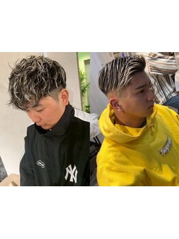 《栄/矢場町》人気のハイライトで立体感と動きをプラスしたスタイルに♪パーマとの組み合わせも相性◎