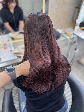 ロンド 表参道店(Lond) 暗めカラー/韓国レイヤー/マロンベージュ/くすみベージュ/表参道