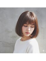 モア エ ココ(moi et coco)&nbsp;「【顔つくり】小顔見せ！似合わせ美シルエットボブ」