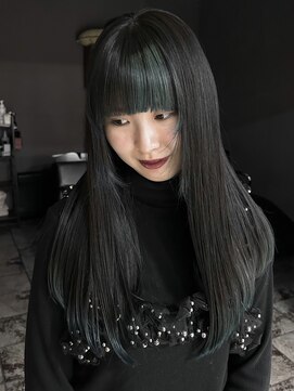 ヘアー アイス ルーチェ(HAIR ICI LUCE) デザインカラー/ポイントブリーチ/前髪ブリーチ/太田