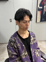 イントロバイフィーネ 渋谷(INTRO . by Fi-Ne)&nbsp;ナチュラルセンターパートニュアンスパーマ/渋谷