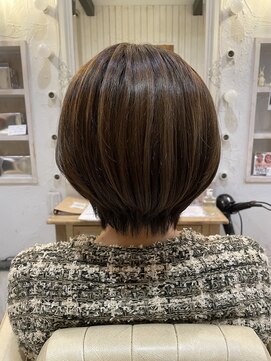 大人ショートボブ