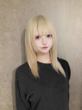 リアイス(Re:ICE) 抜きっぱなしブロンドレイヤーカット