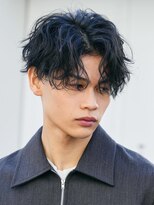 フィフス 原宿(fifth) 原宿ゆるめツイストスパイラルパーマメンズカットセンターパート