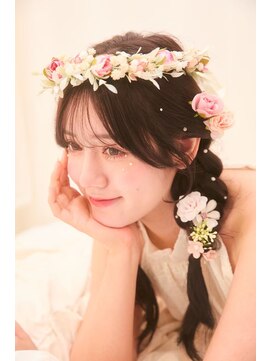 イングローブ 木更津店(ingrove) 多幸感フラワー編み下ろしアレンジ