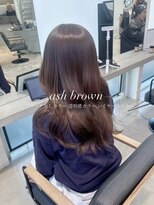 ブランコトレス 鏡島(BLANCO tres)&nbsp;レイヤーカット/ブリーなしカラー/顔周り