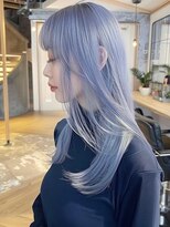 ネハス 名古屋栄店(nehus.) ブリーチ/クラゲヘアー/小顔に見せるヘア/ココアベージュ