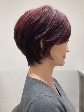 ピークアブー アヴェダ ギンザシックス(PEEK-A-BOO AVEDA GINZASIX) 大人のショート　ショートボブ