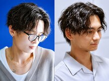ーBOB（ボブ）ースパイラルパーマ[men's/小松/ツイストスパイラル/シャドウパーマ/フェード/韓国/学割U24]