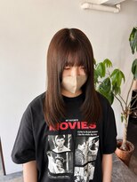 サラジュ 西宮北口店(SARAJU) 【力丸小夏担当】艶感ストレートミディ