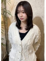 ラヌゴ(lanugo)&nbsp;柔らかブラウン×韓国風くびれミディ
