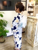 メゾンド クロエ(Maison de Chloe)&nbsp;ヘアアレンジ＋着付け