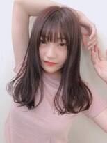 ミリム 栄矢場町店(MIRiM)&nbsp;【MUSE】大人可愛いオルチャンゆるストレート艶セミディ