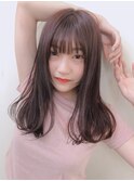 【MUSE】大人可愛いオルチャンゆるストレート艶セミディ