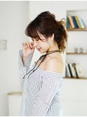 ５分でできる大人のポニーテール【EARTH武蔵境】