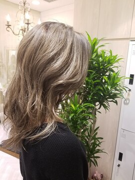 スタイル 成城学園前(STYLE) ハイライトカラー グラデーションカラー ベージュバレヤージュ9